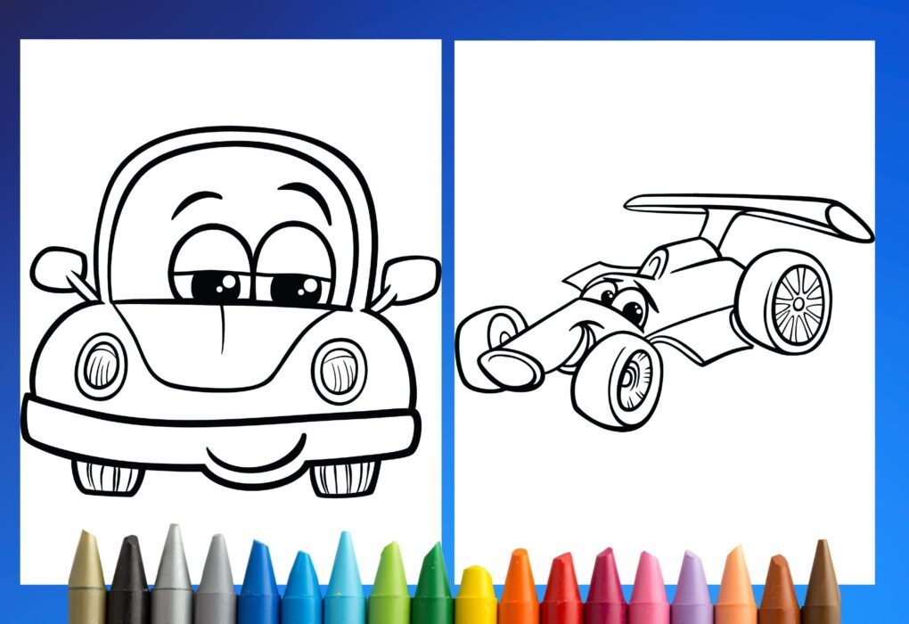 vehicles coloring pages